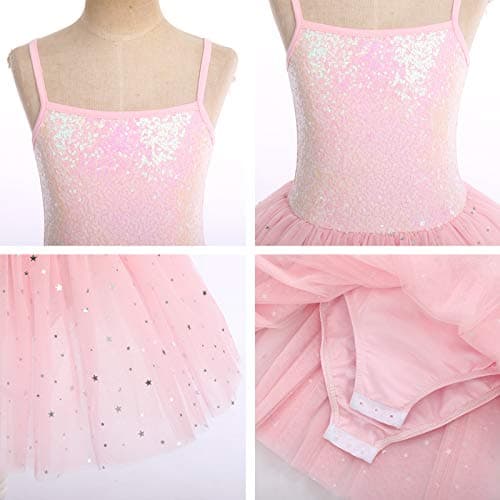 ODASDO Girls' Tutu Leotard and Ballet Dress for Toddler Kids (Ages 3-10)