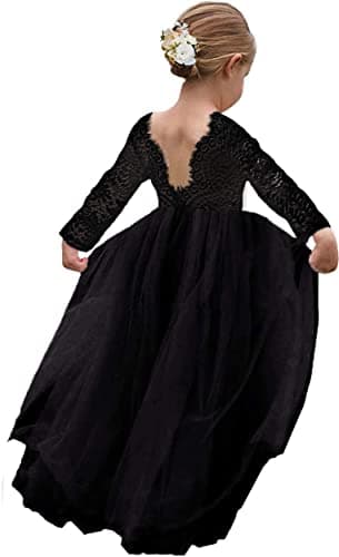 Girl Toddler Tulle Lace Dress