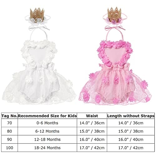 Baby Girl's First Birthday Cake Smash Outfit