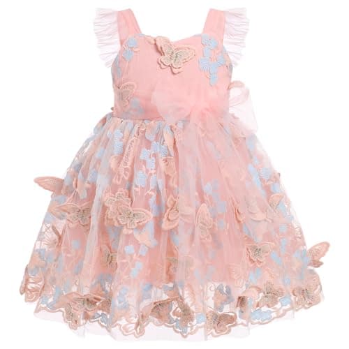 Toddler Girl Butterfly Dress
