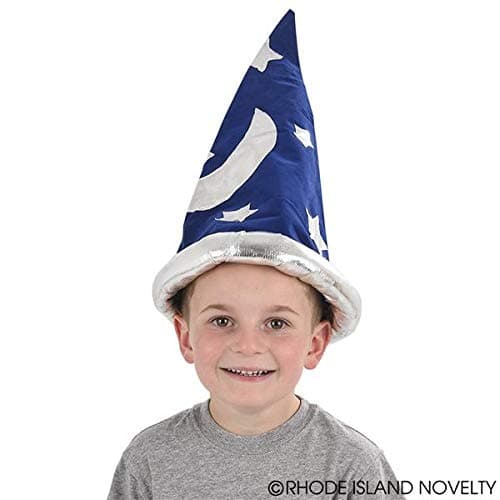Renaissance Merlin Magic Wizard Hat for Mens, Womens, and Kids