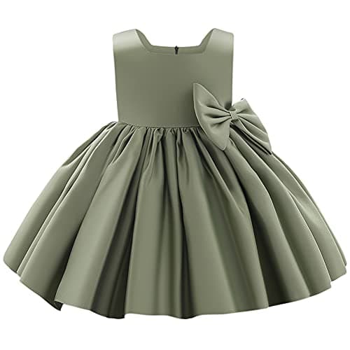 IDOPIP Kids' Princess Tutu Dress for Birthday & Wedding 6M-10T