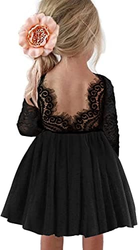 Girl Toddler Tulle Lace Dress