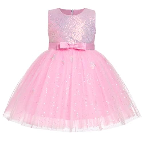 IDOPIP High-Low Tutu Dress for Toddler Princess Birthday Party