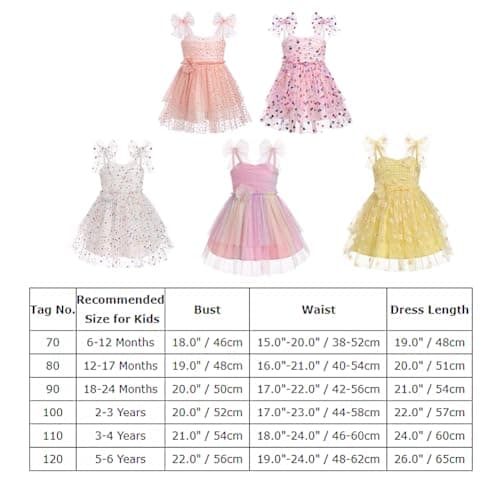 Toddler Girls Birthday Party Princess Dress