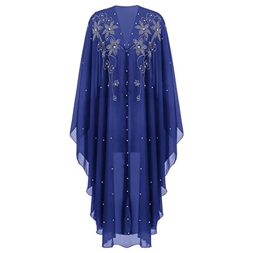 Women's Loose Batwing Sleeve Maxi Dress
