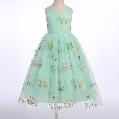 Flower Girl Dresses with Floral Embroidery