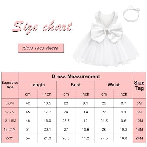 Refined Title: LZH Baby Girls Backless Flower Wedding Dresses
