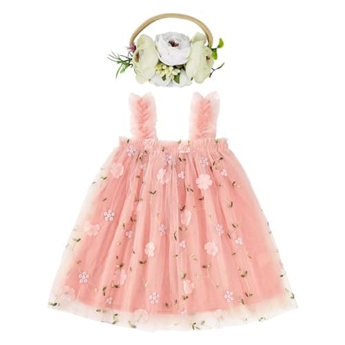 Century Star Baby Girl First Birthday Easter Dress Outfit