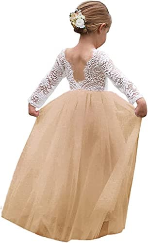 Girl Toddler Tulle Lace Dress