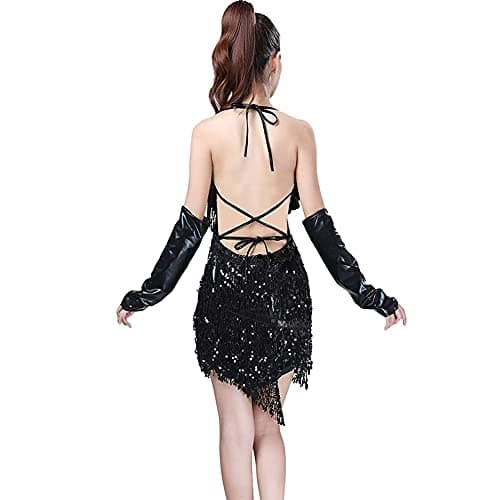 Ladies Latin Dance Dress for Samba and Ballroom Dancing