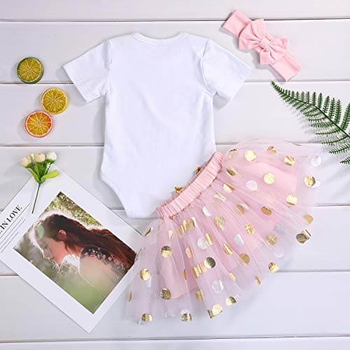 Viworld Baby Girl 1st Birthday Outfit