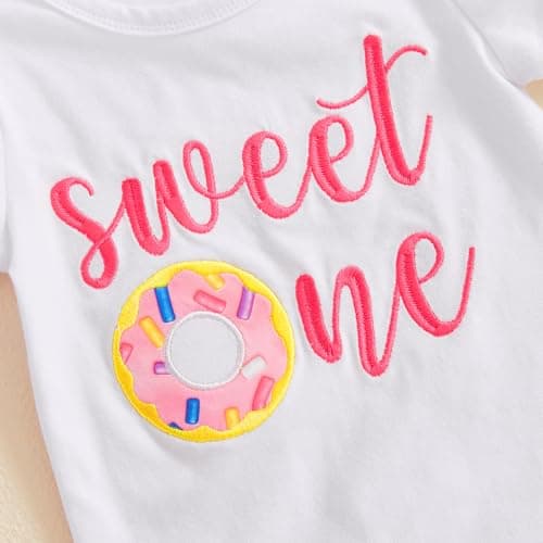 Eadrioss Toddler Girl Sweet Birthday Outfit Shirt & Bell Bottom Pants
