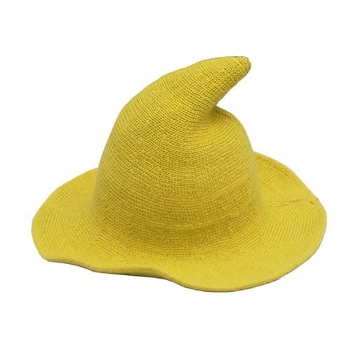 URFUN Women's Wool Witch Hat for Halloween Party