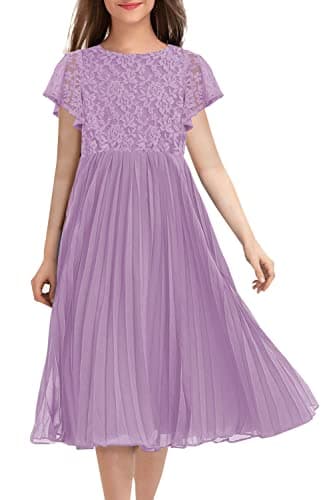 Elegant Vintage Lace Flower Girl Dress