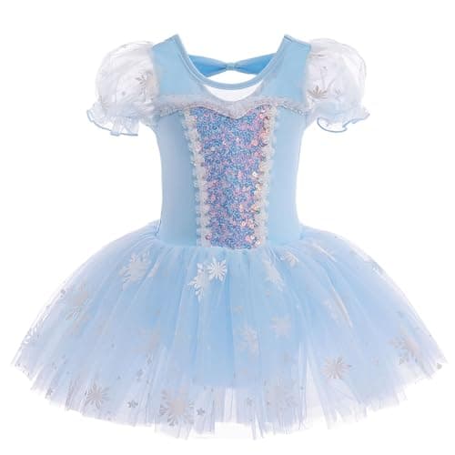 BAOHULU Girls' Ballet Dance Tutu Leotard 3-8 Years