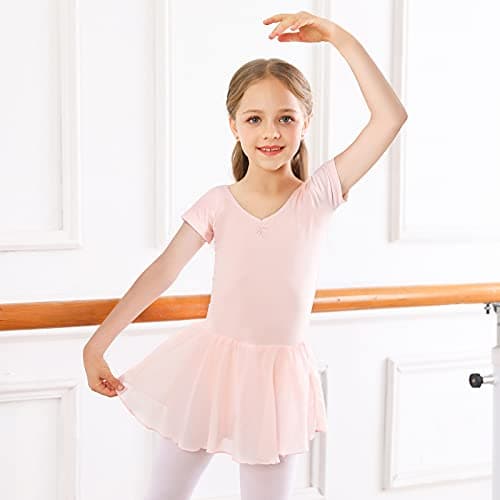Bezioner Toddler Girls Ballet Dance Leotards & Skirts Outfit