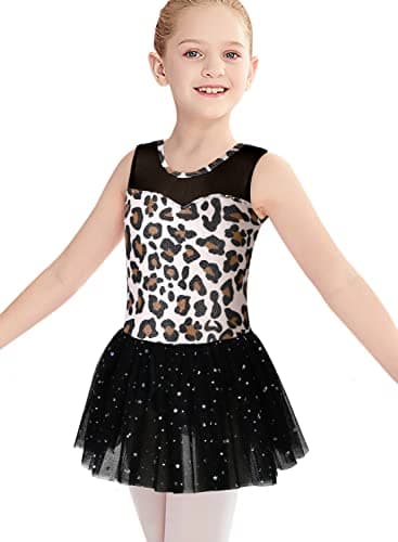 Belovance Girls Gymnastics Skirted Leotards Ballet Tutu