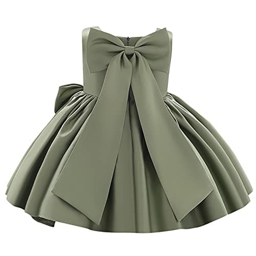 IDOPIP Kids' Princess Tutu Dress for Birthday & Wedding 6M-10T