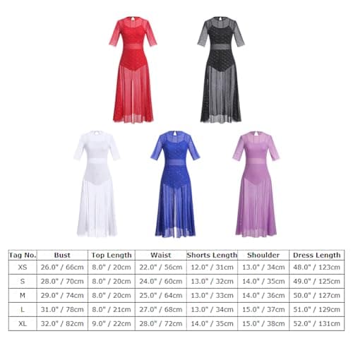 ODASDO 3pcs Women's Lyrical Dance Outfit