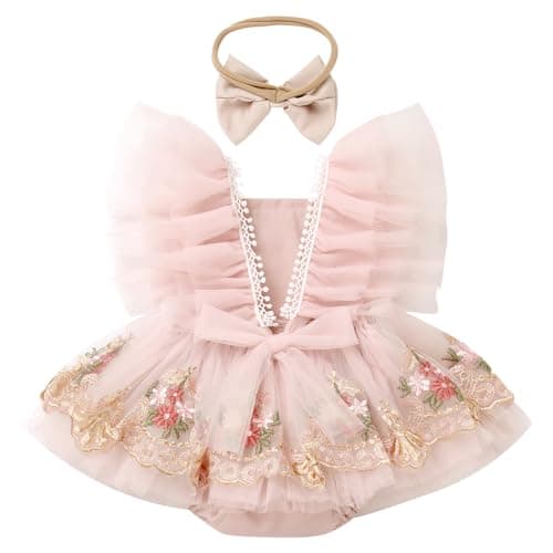 Baby Girls First Birthday Party Dress