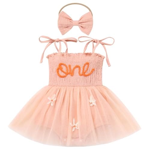 Newborn Baby Girl First Birthday Photo Shoot Outfit
