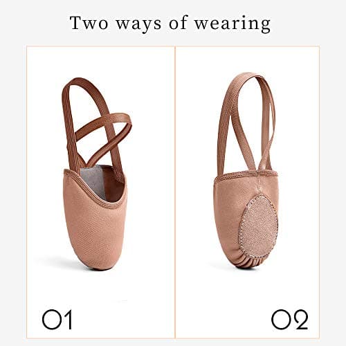 Stelle Half Soles Dance Shoes for Contemporary Lyrical Pirouette & Ballet Turners Men & Women