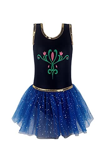 Sparkly Snowflake Tutu Leotard for Toddlers Dance and Gymnastics