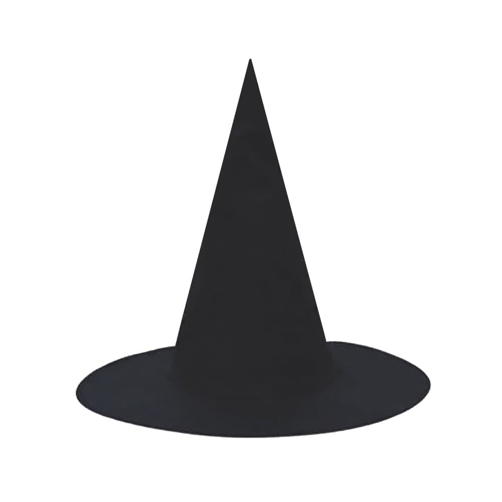 SeasonsTrading Black Witch Hat - Adult Teen Halloween Accessory