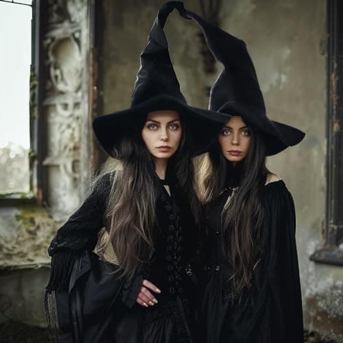 JEGERMIG Gray Wizard Hat for Adults Halloween Costumes