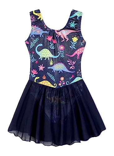 Sparkly Snowflake Tutu Leotard for Toddlers Dance and Gymnastics