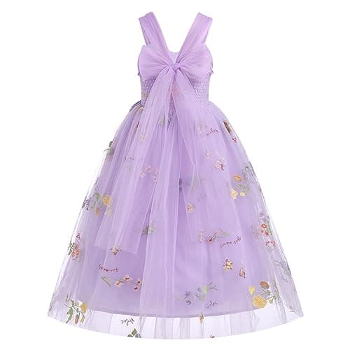 Flower Girl Dresses with Floral Embroidery