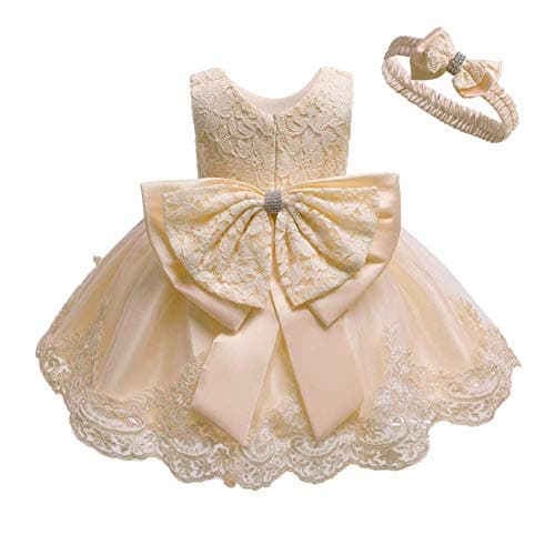 Christening Dress for Infant Girls 6-24M