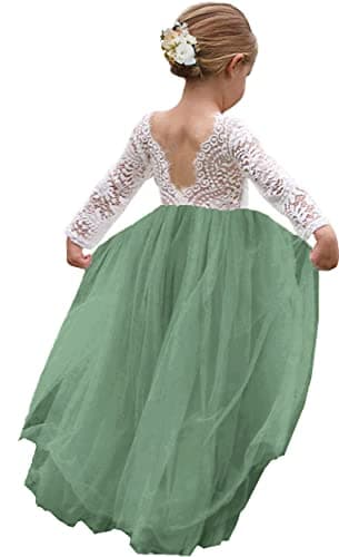 Girl Toddler Tulle Lace Dress