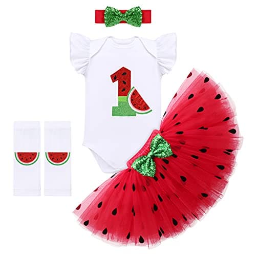 Fruit Theme 1st 2nd Birthday Party Outfit for Baby Girls