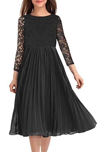 Elegant Vintage Lace Flower Girl Dress