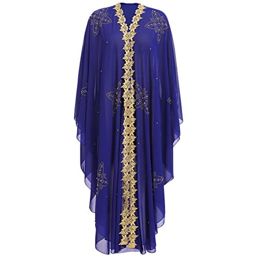 Women's Loose Batwing Sleeve Maxi Dress