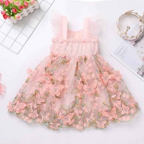 Toddler Girl Butterfly Dress