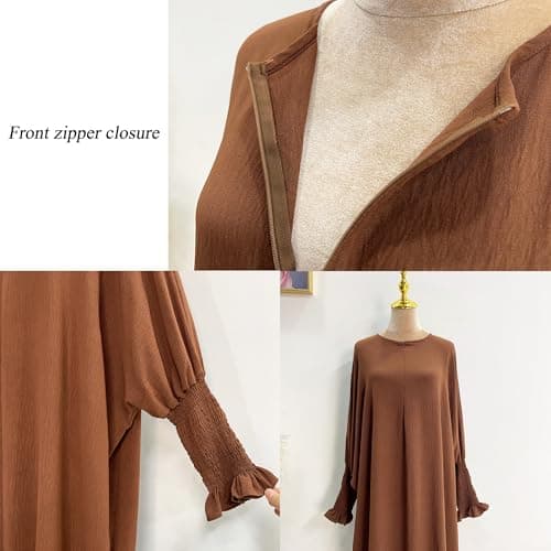 Lenmipot Islamic Women's Abaya for Middle Eastern Eids and Prayers