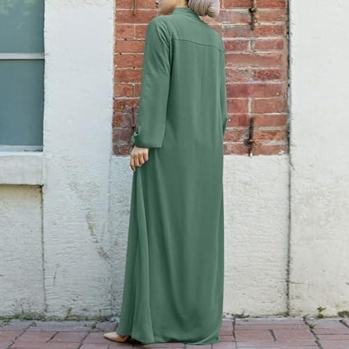 Zippered Abaya Islamic Prayer Clothes for Women