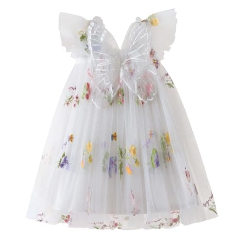 TTYAOVO Toddler Girl Tulle Dress for BirthdayParty