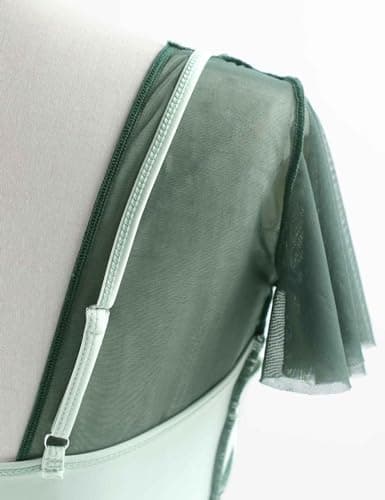 Daydance Green Lyrical Ballet Leotards for Women & Teen Girls