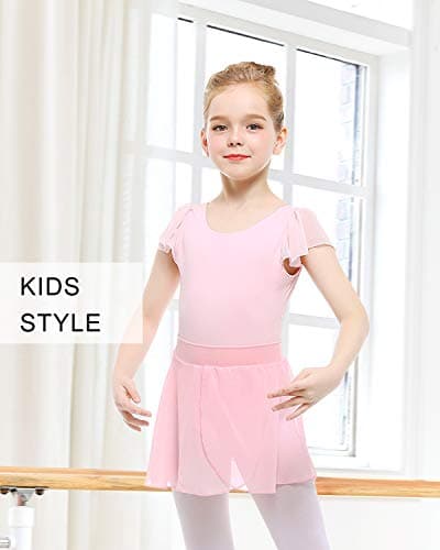 Stelle Girls' Ballet Skirt Dance Wrap Chiffon Toddler Skirt
