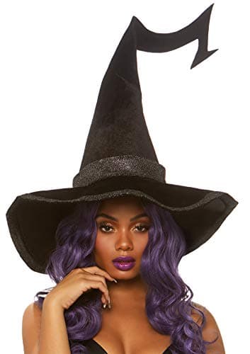 Women's Large Ruched Witch Hat
