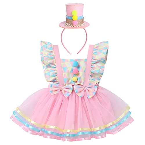 Baby Girl Circus Theme Party Princess Tutu Romper Dress