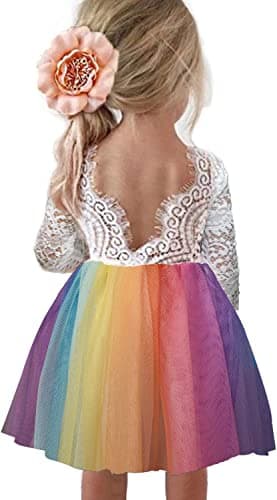 Girl Toddler Tulle Lace Dress