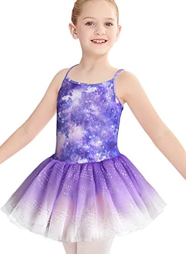 Belovance Girls Gymnastics Skirted Leotards Ballet Tutu