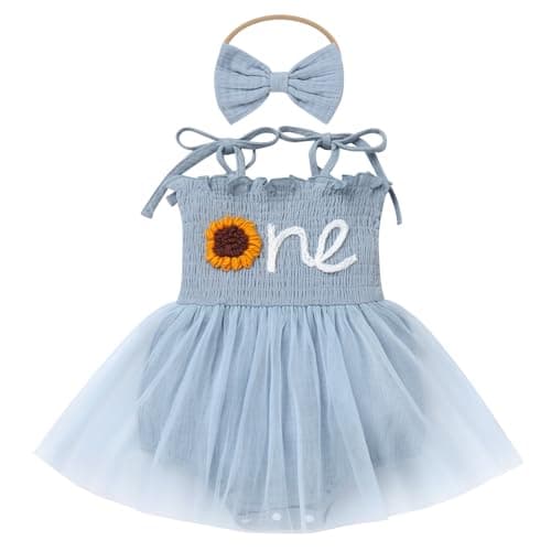 Newborn Baby Girl First Birthday Photo Shoot Outfit