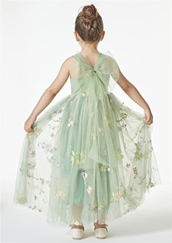 2Bunnies Girl Enchanted Floral Lace A-Line Garden Party Dress