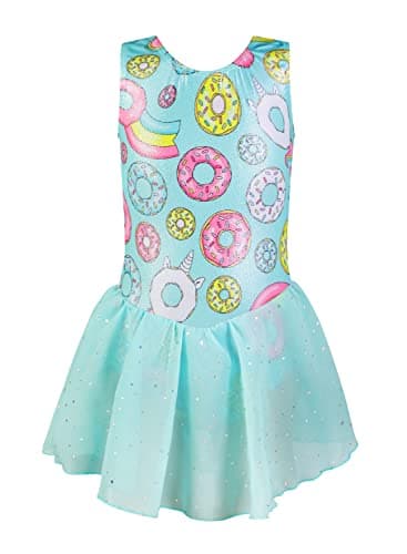 Sparkly Snowflake Tutu Leotard for Toddlers Dance and Gymnastics